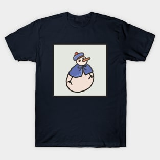 Caped Snowman T-Shirt